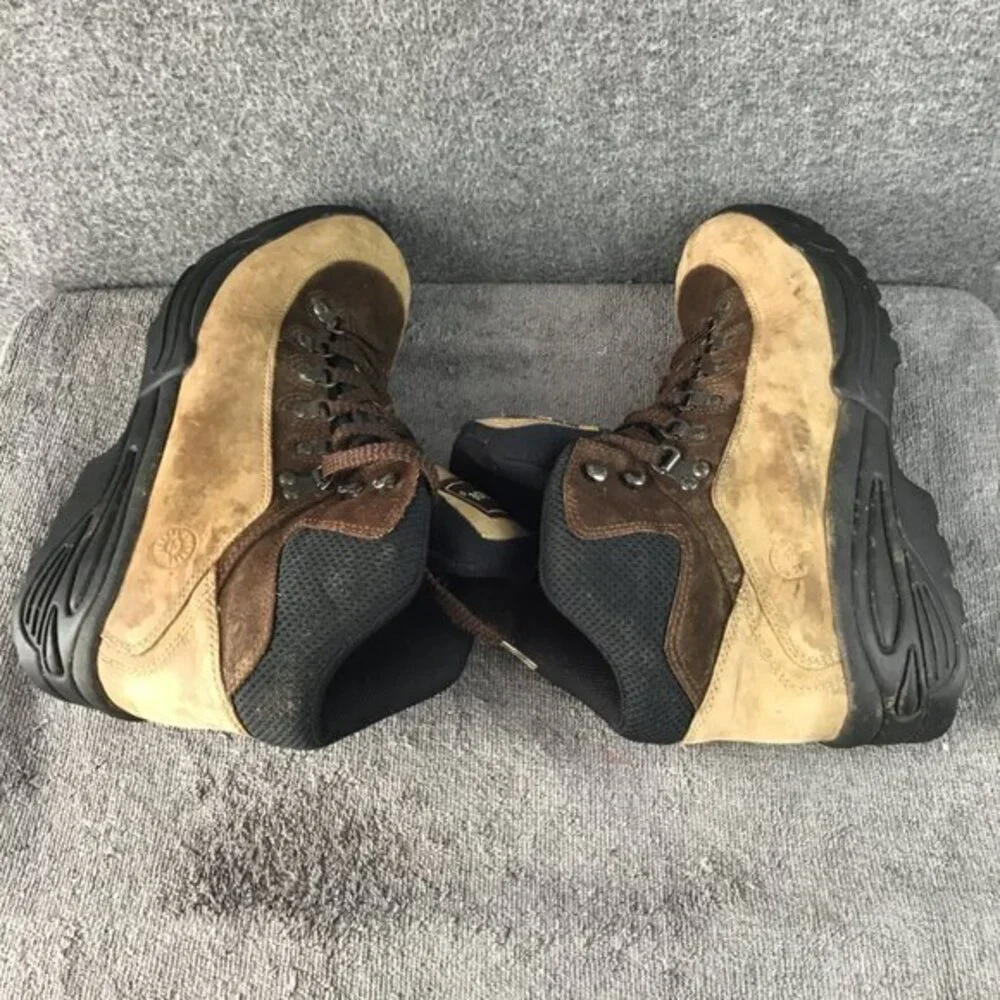Earth Shoes Brown Suede Hiking Mountain Boot Size‎ 11 EUC